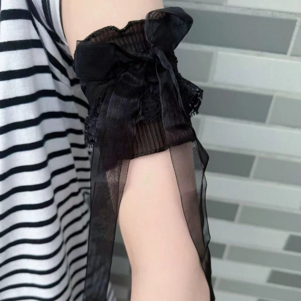 Elastic Lace Trim - Manga de Braço de Renda Estilo