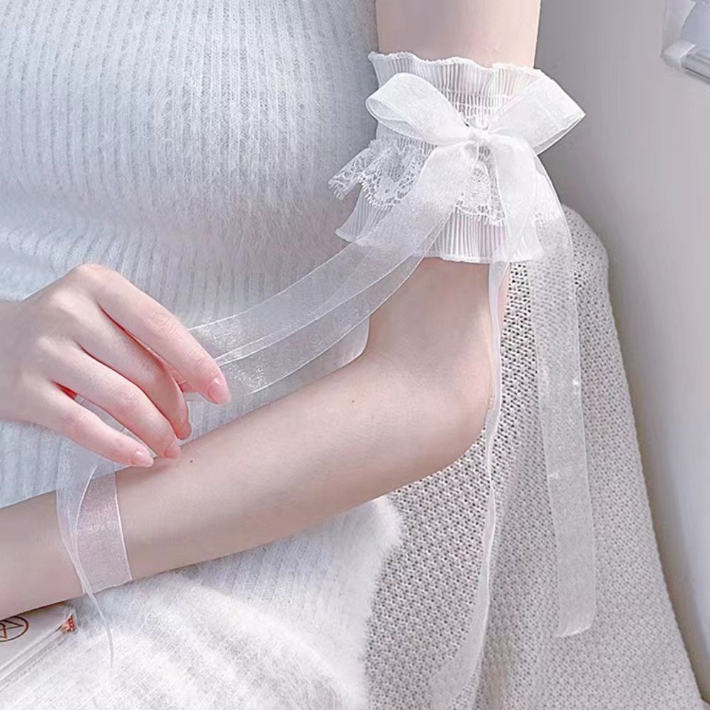 Manga de Braço de Renda Estilo - Elastic Lace Trim avaliação e preço