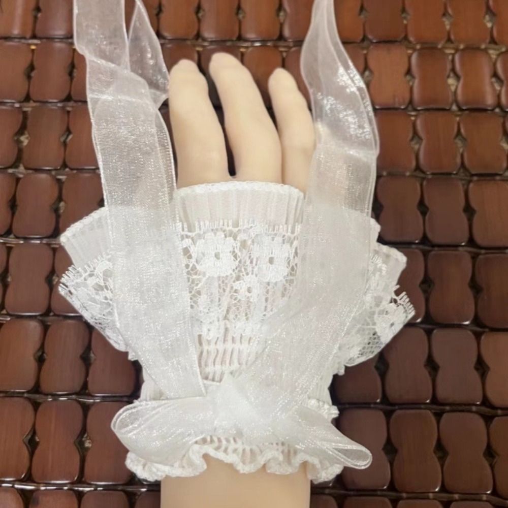 Manga de Braço de Renda Estilo - Elastic Lace Trim avaliação e preço