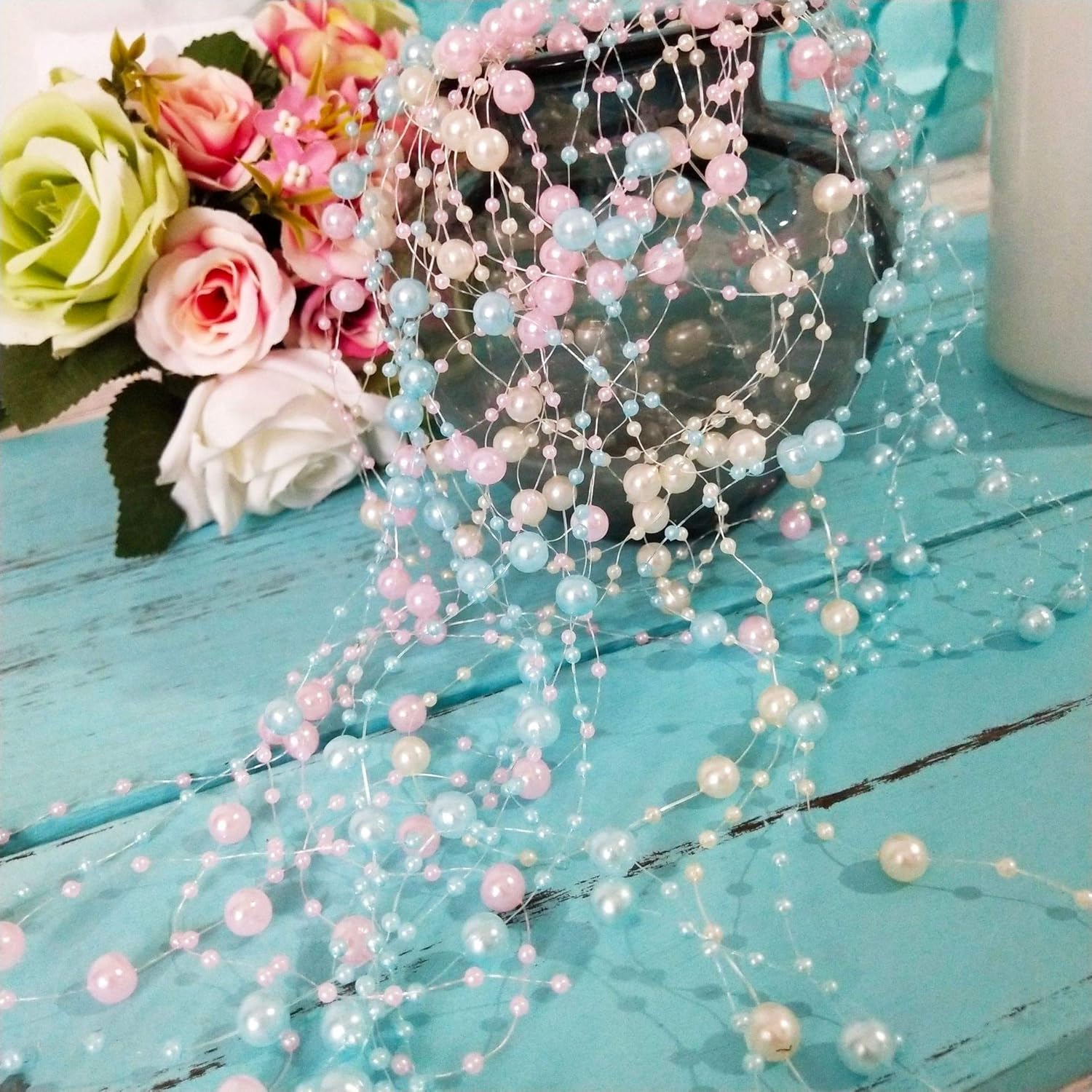 Pérolas artificiais Flower Bea - Pearl Trim Chain avaliação e preço