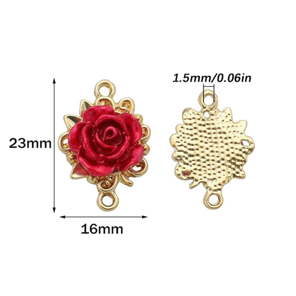 5/10 peças de Pingentes de Ros - Embellishment Crafts avaliação e preço