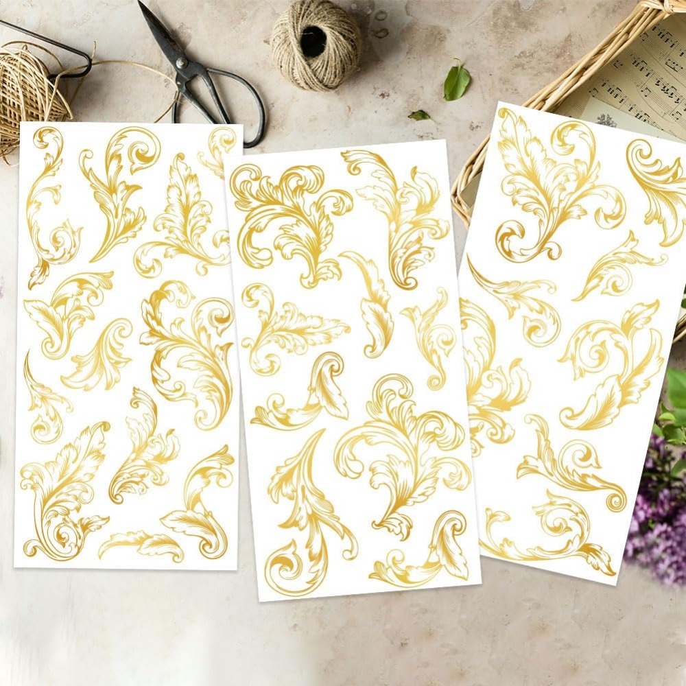 3 pçs/set Damasco Esfregar em  - Embellishment Crafts avaliação e preço
