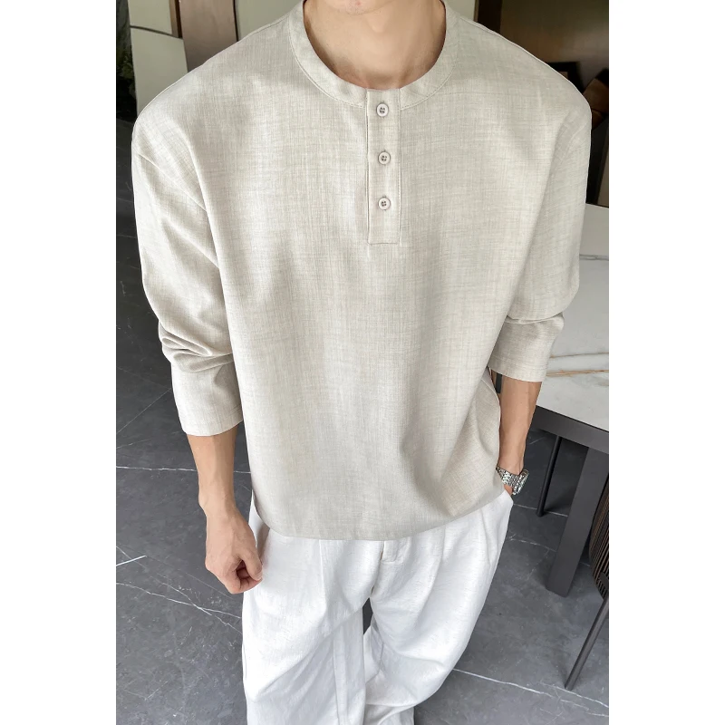 Camisa Masculina Casual de Lin - Embellish Knit avaliação e preço