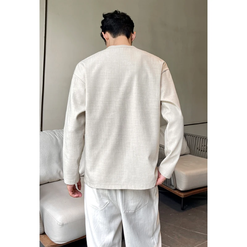 Camisa Masculina Casual de Lin - Embellish Knit avaliação e preço