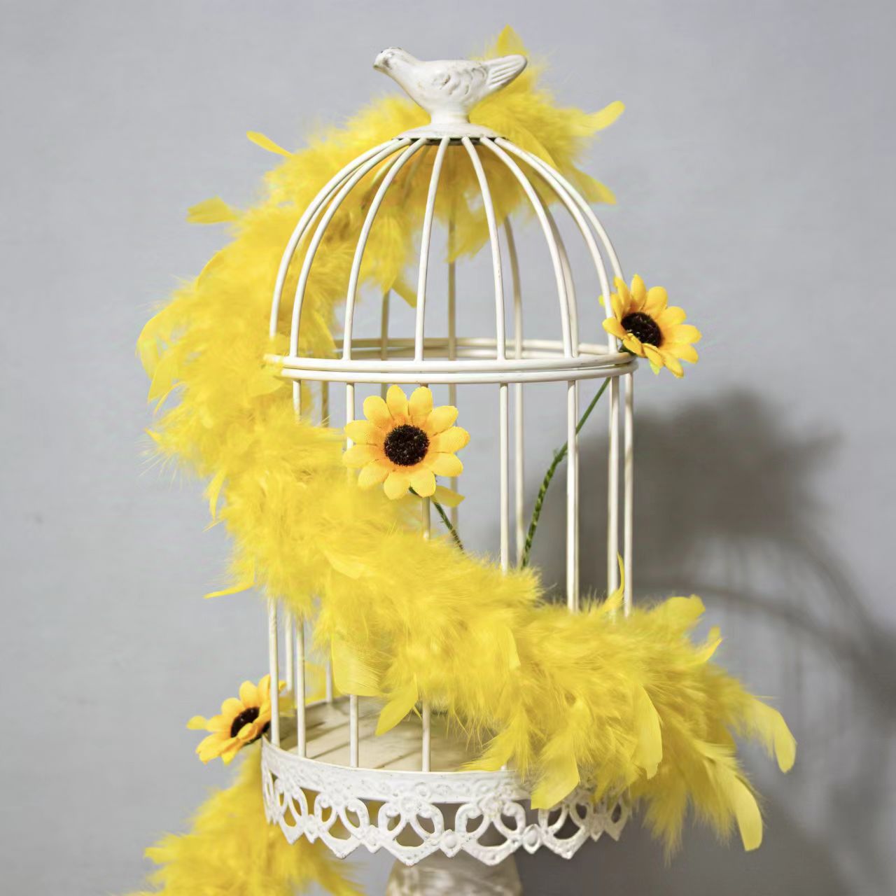 Boa de Penas de Marabu Turcas  - Feather Trim Marabou avaliação e preço